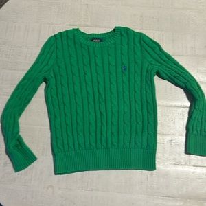 Polo green sweater